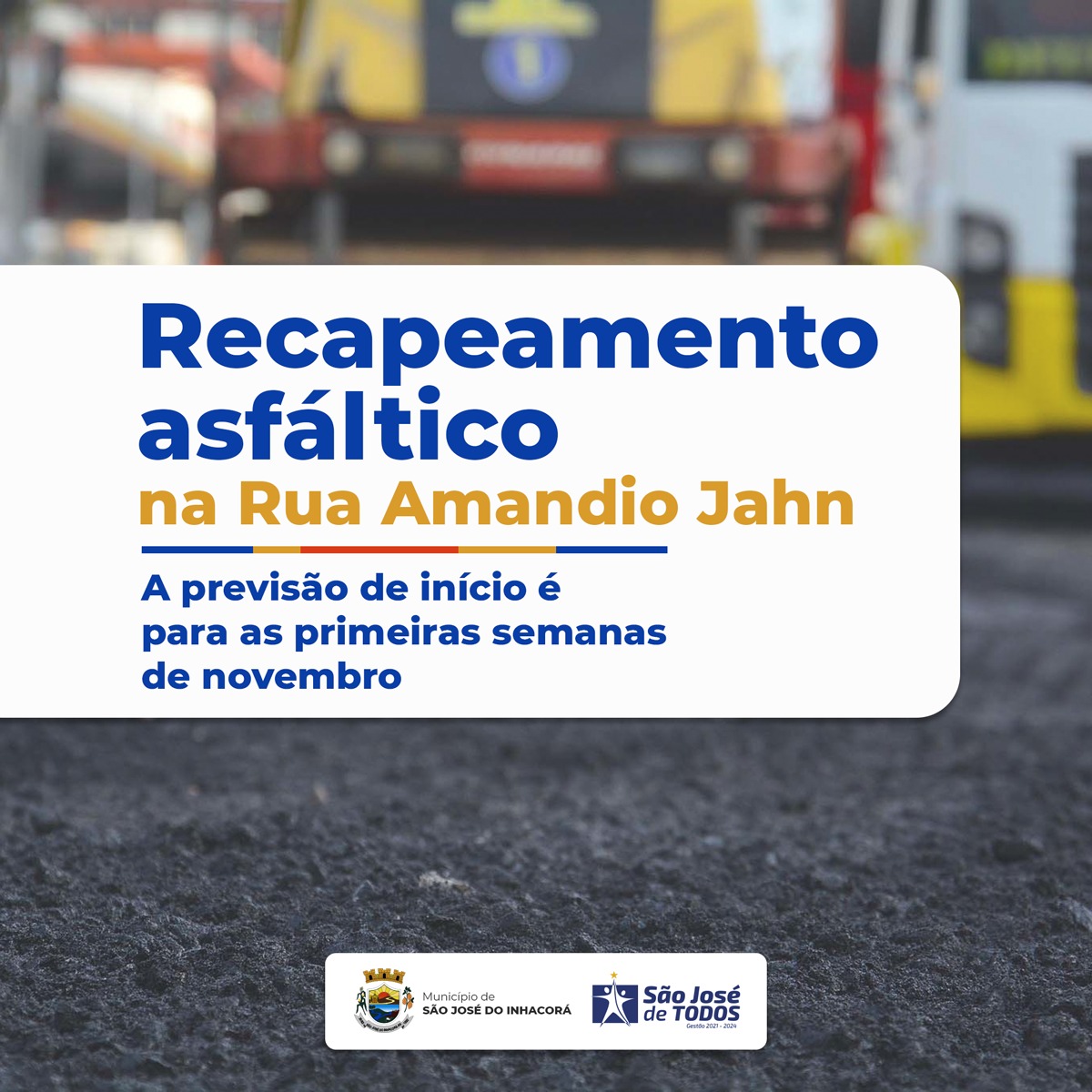 ASFALTO É DESENVOLVIMENTO
